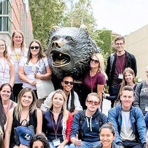 Group of Au Pairs at UCLA