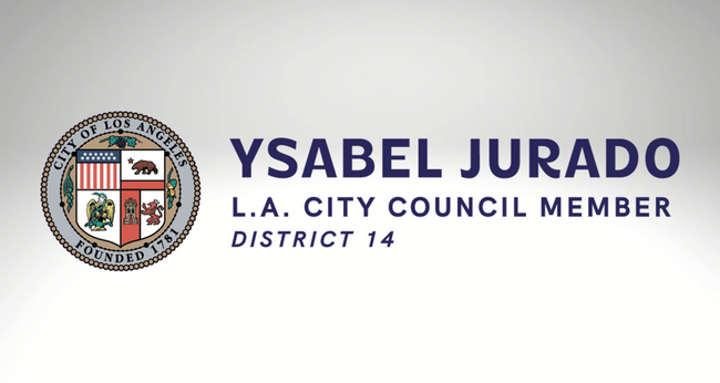 Ysabel Jurado L.A. City Council Member District 14 Logo