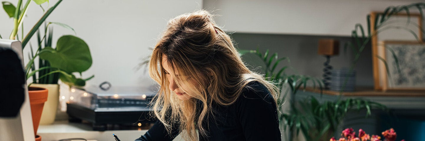 professional writer focused on writing