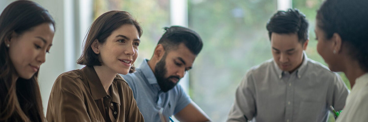 Writers in discussion